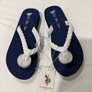NWT- U.S. Polo Assn. Foam Sandals